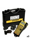 Portable Electric Label Maker Dymo Rhino 5200 Briefcase (3 Units)