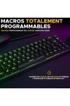 Gaming Keyboard The G-Lab KEYZ TITAN Black AZERTY