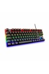 Gaming Keyboard The G-Lab Mercury AZERTY French Black