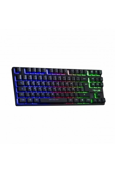 Gaming Keyboard The G-Lab KEYZ CAESIUM TKL WIRELESS Black AZERTY