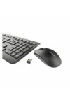 Keyboard and Wireless Mouse Cherry JD-0710ES-2 Black Spanish Qwerty QWERTY