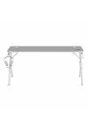 Desk Mars Gaming MGDXLRGBW LED RGB White Steel 160 x 60 cm