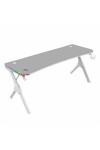 Desk Mars Gaming MGDXLRGBW LED RGB White Steel 160 x 60 cm