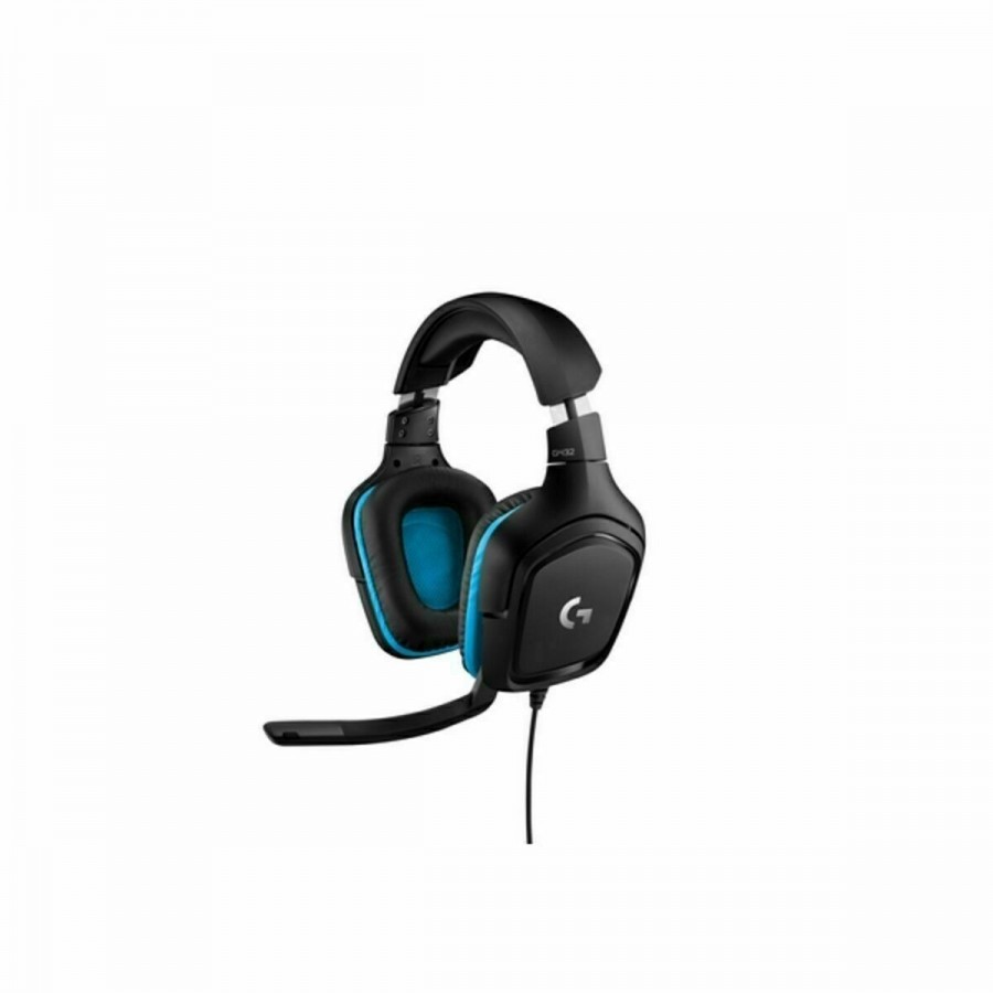 Gaming Headset with Microphone Logitech 981-000770 Black