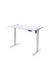 Desk Urban Factory EED25UF White Stainless steel 118 x 60 cm
