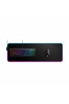 Mouse Mat SteelSeries QcK Prism Cloth XL Gaming Black 90 x 30 cm LED RGB Multicolour