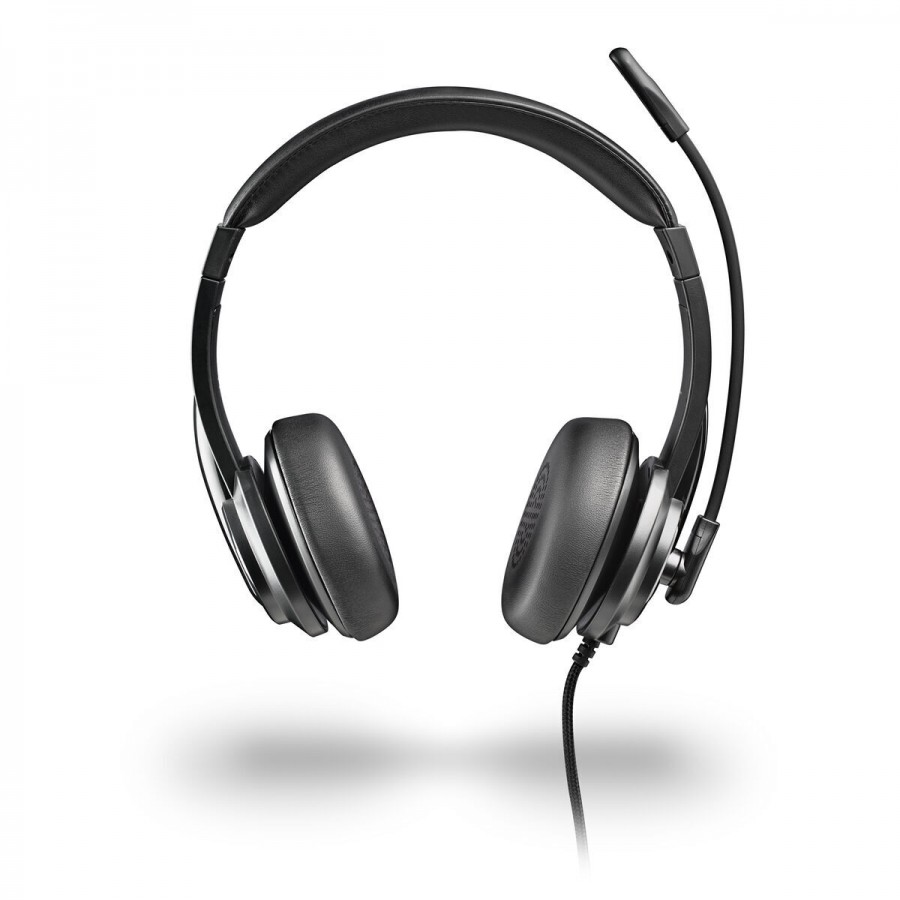 Headphones NGS VOX605USBC Black
