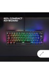 Gaming Keyboard Mars Gaming MKMINIPROBES Black Qwerty US