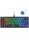 Gaming Keyboard Mars Gaming MKMINIPROBES Black Qwerty US