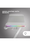 Desk Gaming Mars Gaming ERGO White 140 x 60 cm