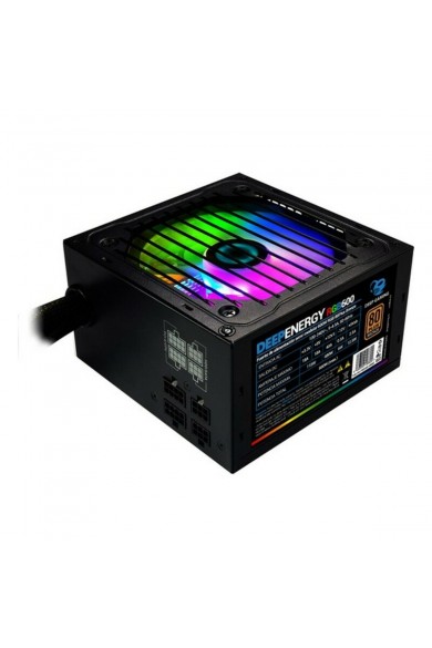 Power supply CoolBox DG-PWS600-MRBZ RGB 600W Black 600 W