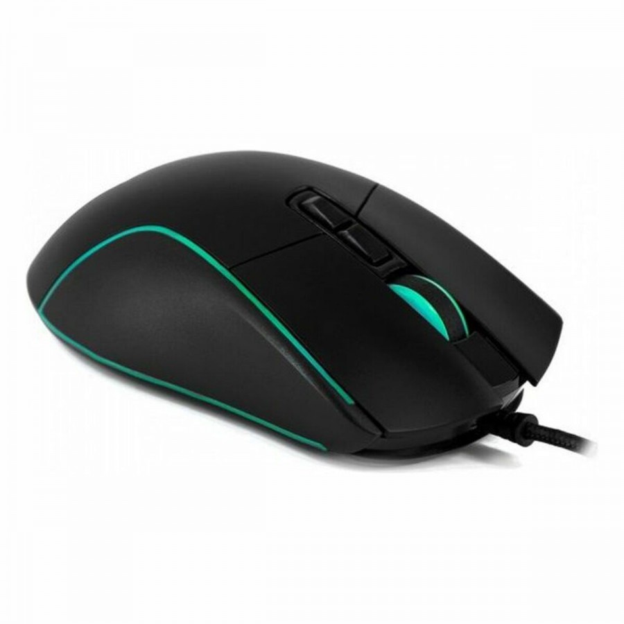 LED Gaming Mouse CoolBox DeepDarth Black 6400 dpi