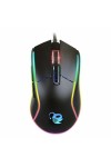 LED Gaming Mouse CoolBox DeepDarth Black 6400 dpi