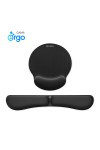 Mat with Wrist Rest Subblim SUBMP04E020 Black