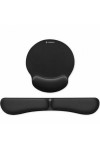 Mat with Wrist Rest Subblim SUBMP04E020 Black