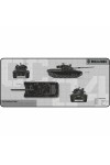 Mouse Mat Yenkee DEFENDER YPM WT90 Black