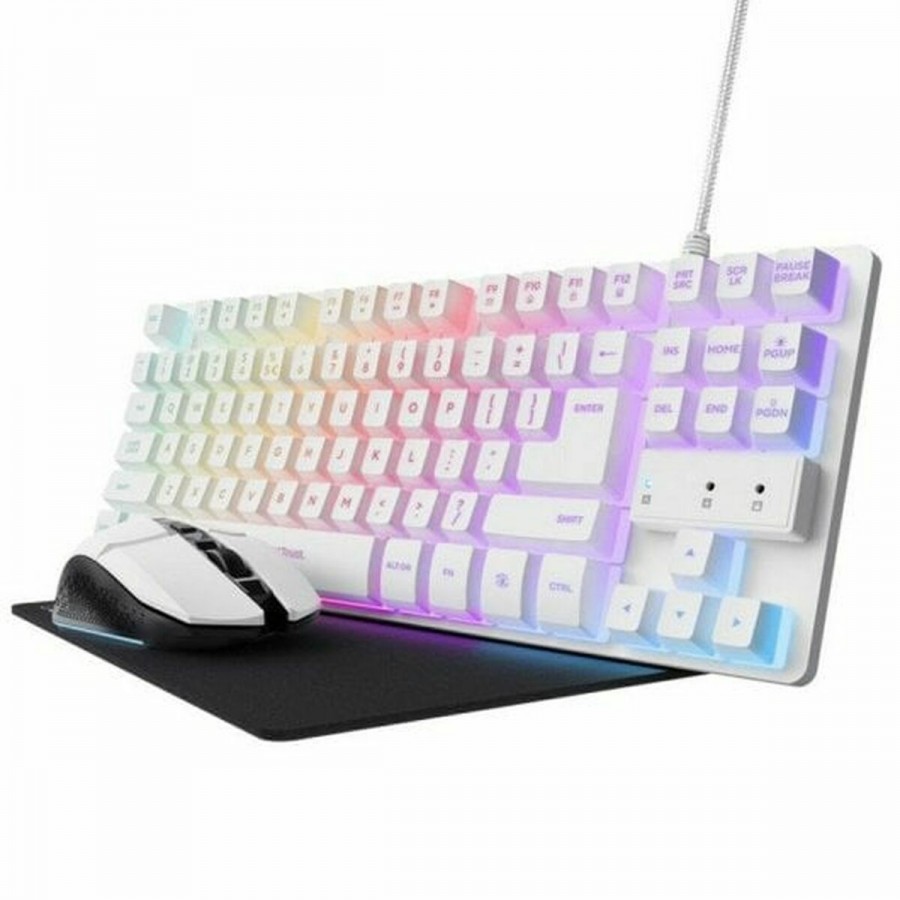 Keyboard with Gaming Mouse Trust 25233 GXT794W