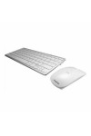 Keyboard and Wireless Mouse Tacens Levis Combo V2 White Spanish Qwerty