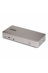 USB Hub Startech 150UE-USB4DOCKTRIPLE Grey