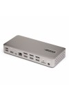 USB Hub Startech 150UE-USB4DOCKTRIPLE Grey