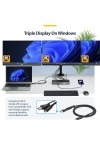 USB Hub Startech DK30C2DPEPRUE Grey