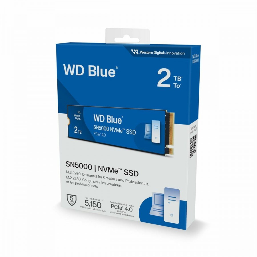 Hard Drive Western Digital Blue SN5000 2 TB SSD