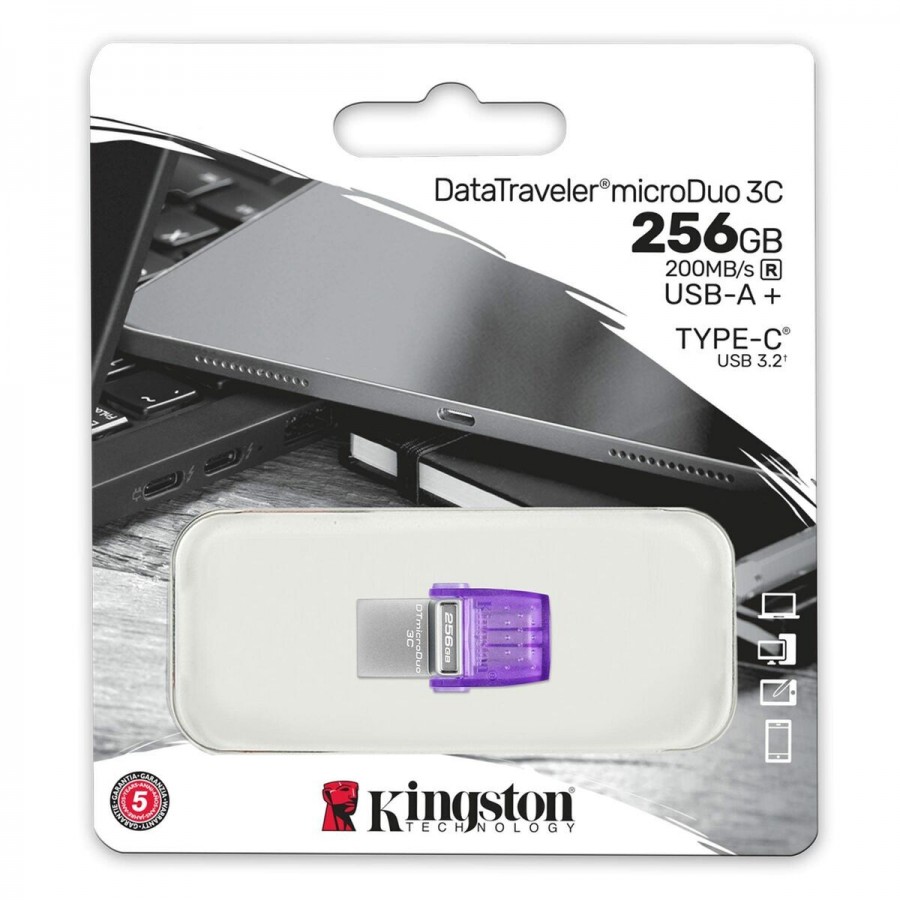 USB stick Kingston DTDUO3CG3/256GB Black Purple 256 GB