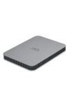 External Hard Drive LaCie Mobile Drive Secure Grey 4 TB HDD