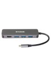 USB Hub D-Link DUB-2333 Grey 60 W