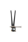 Router D-Link DWA-X582 Black Wi-Fi Bluetooth 5.0 Wi-Fi 6 GHz PCI Express 3000 Mbps