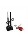 Router D-Link DWA-X582 Black Wi-Fi Bluetooth 5.0 Wi-Fi 6 GHz PCI Express 3000 Mbps