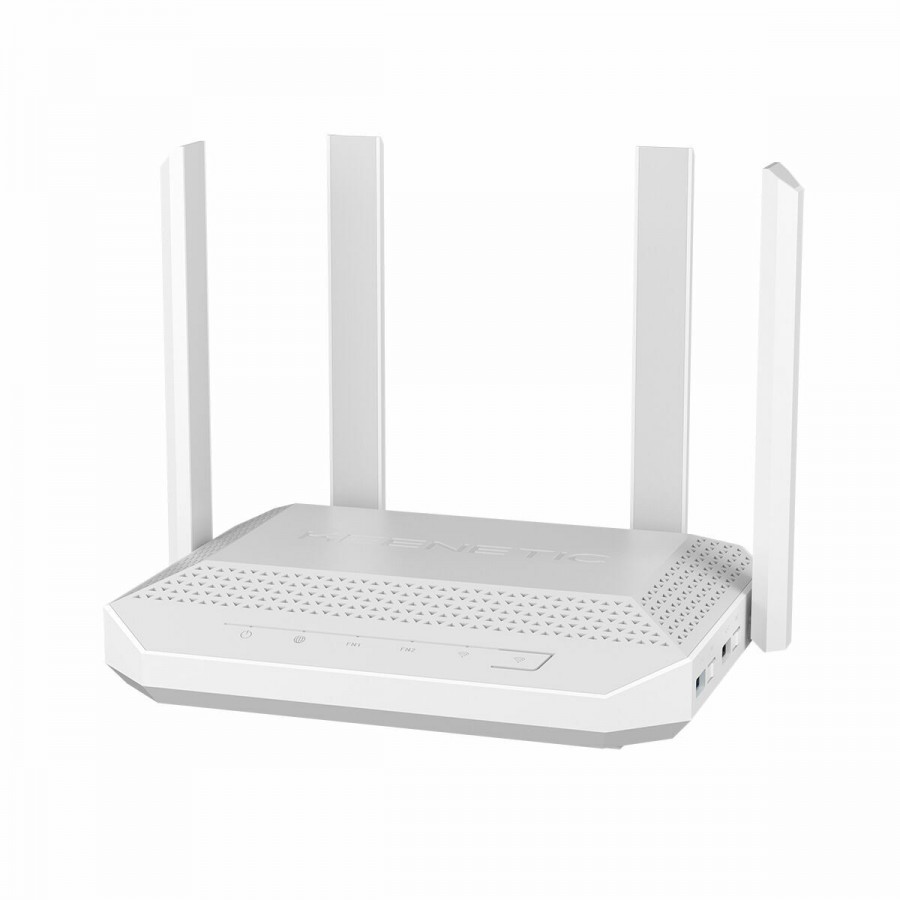 Router Keenetic S0F35A White Wi-Fi USB USB 2.0 RJ45 Ethernet LAN USB 3.2
