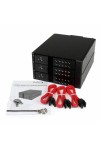 Rack Startech HSB3SATSASBA Black 3,5