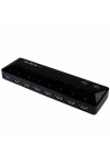 USB Hub Startech ST103008U2C USB 3.0 x 10 Black