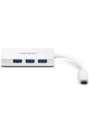 USB Hub Trendnet TUC-H4E White
