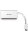USB Hub Trendnet TUC-H4E White