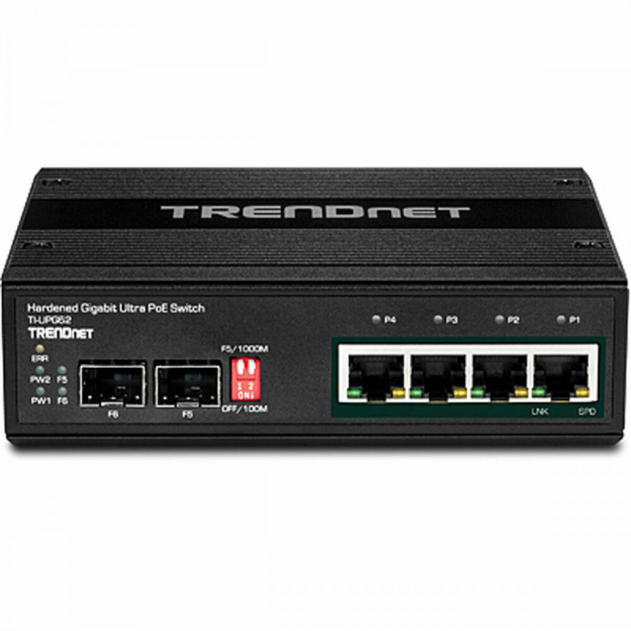 Switch Trendnet TI-UPG62 RJ-45 SFP Black