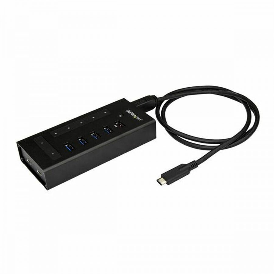 USB Hub Startech HB30C5A2CST Black