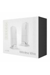 Access point Wireless Wire Mikrotik RBwAPG-60adkit 60 GHz White (2 pcs)
