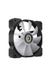 Box Ventilator Cougar 3MMHP12A3.0001 Ø 12 cm Black ARGB 3 Units (3 Units)