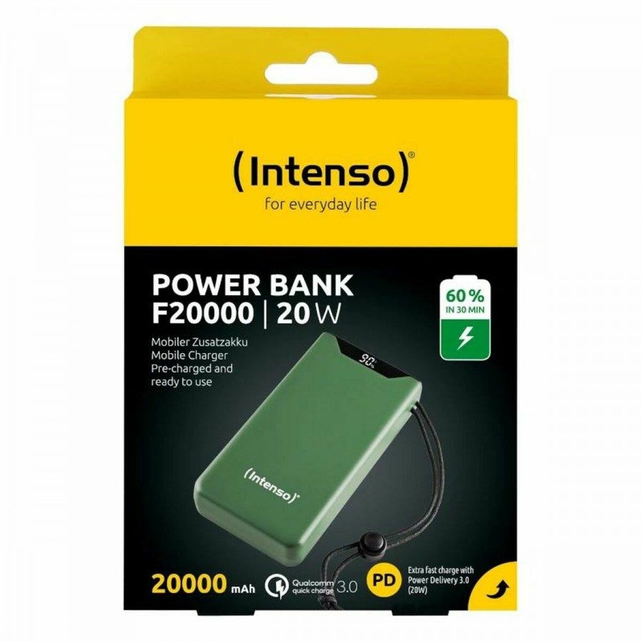 Laptop Battery INTENSO F20000 Green 20 W 20000 mAh
