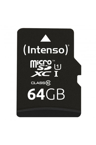 Micro SD Memory Card with Adaptor INTENSO 34234 UHS-I XC Premium
