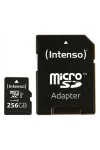 Micro SD Memory Card with Adaptor INTENSO 3423492 256 GB 256 GB