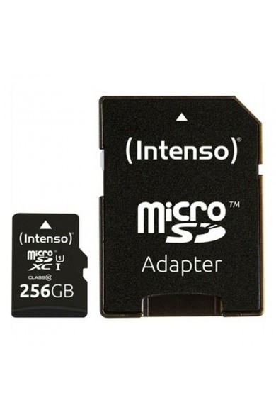 Micro SD Memory Card with Adaptor INTENSO 3423492 256 GB 256 GB