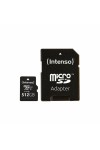 Micro SD Memory Card with Adaptor INTENSO 3423493 512 GB 45 MB/s 512 GB