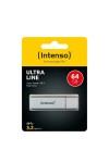 USB stick INTENSO 3531490 64 GB 2 Units Silver