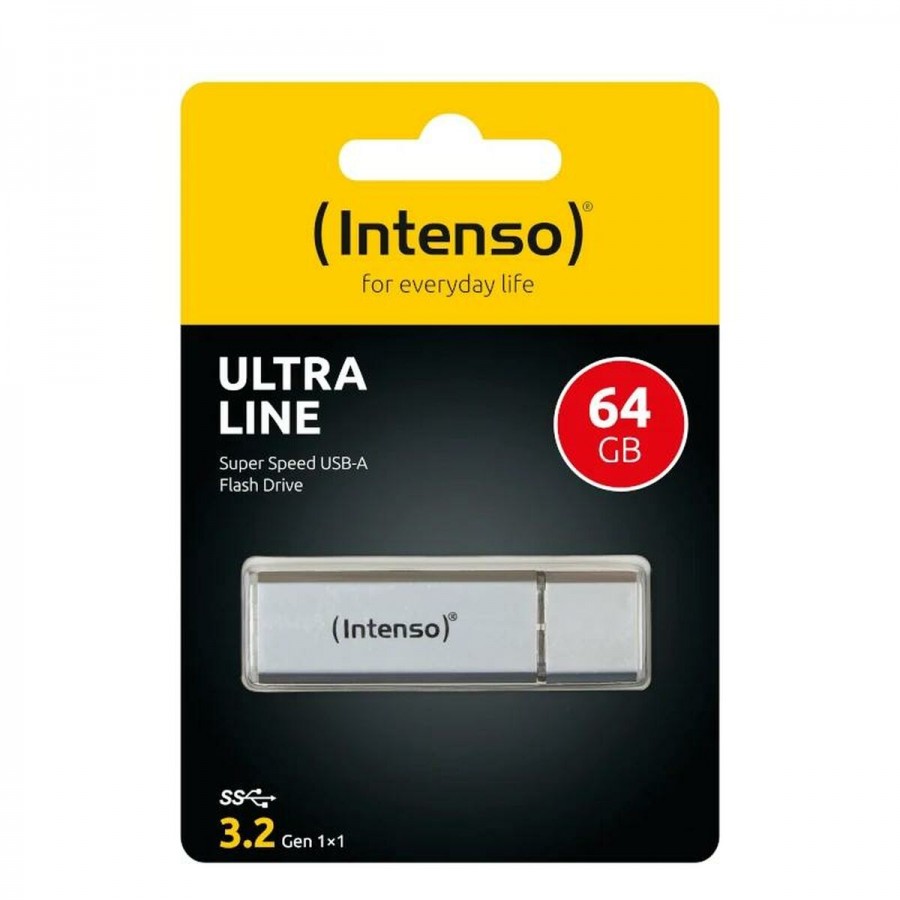 USB stick INTENSO 3531490 64 GB 2 Units Silver