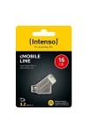 USB stick INTENSO 3536491 128 GB Silver