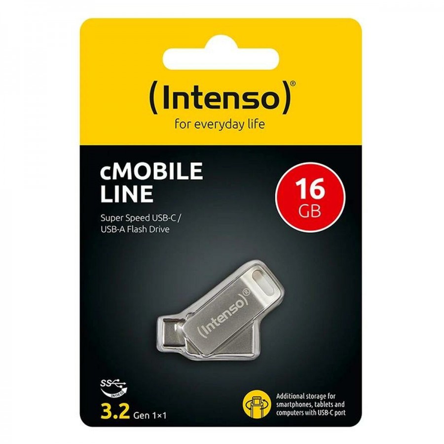 USB stick INTENSO 3536491 128 GB Silver