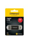 USB stick INTENSO Twist Line 256 GB Anthracite (2 Units)